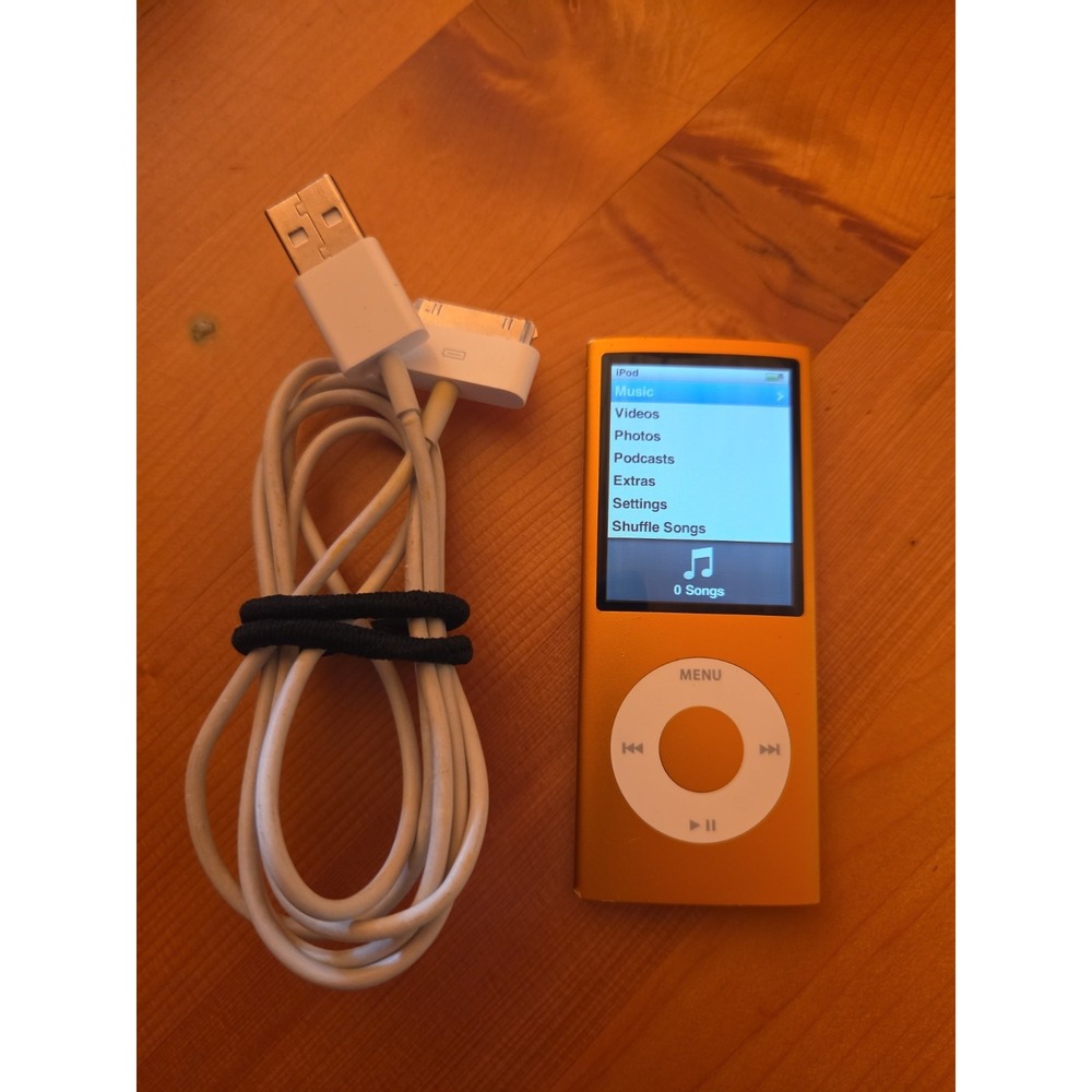 Apple iPod Nano 4th Gen A1285 16GB Black Version 1.0.4